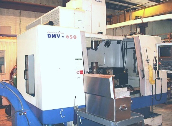 1998 DAEWOO DMV-650 5 AXIS VMC CNC Machining Ctr.-Vertical | Asset Exchange Corporation