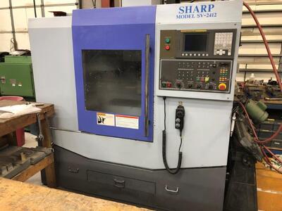 2005 SHARP SV-2412S CNC Machining Ctr.-Vertical | Asset Exchange Corporation