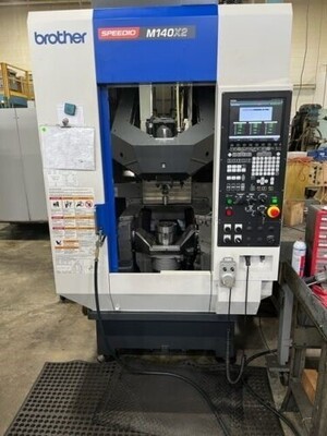 2017,BROTHER,M140X2,Drill & Tap Center CNC,|,Asset Exchange Corporation