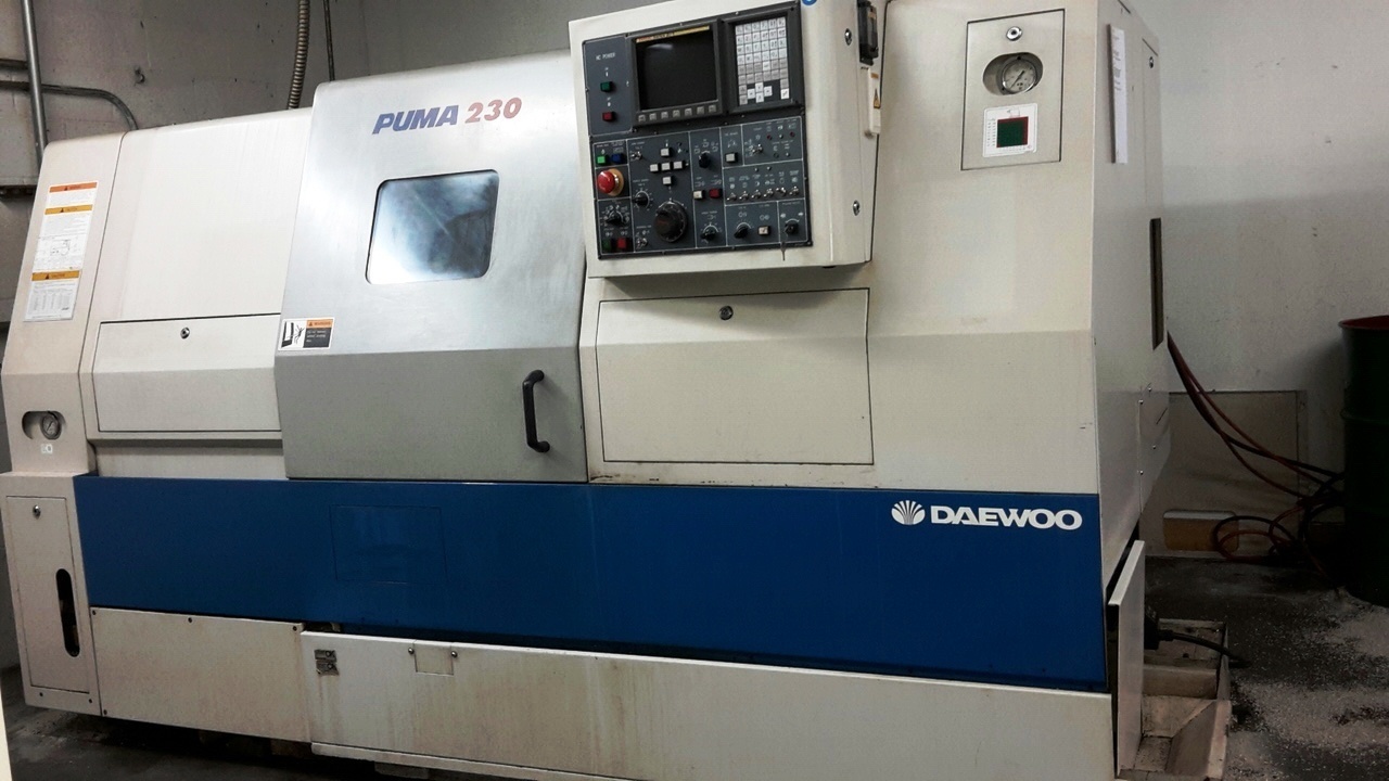 2001 DAEWOO PUMA 230C CNC Lathes | Asset Exchange Corporation