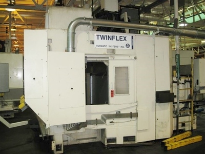 2002 TWINFLEX MULTI SPINDLE TWIN STATION MC CNC Machining Ctr.-Vertical | Asset Exchange Corporation