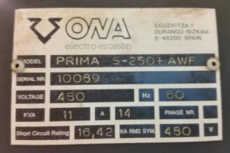 2002 ONA S-250+AWF CNC WIRE TYPE EDM Elect Discharge-CNC Wire Type | Asset Exchange Corporation (3)