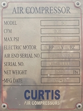 2010 CURTIS SE50 Air Compressors-Rotary Screw | Asset Exchange Corporation (4)